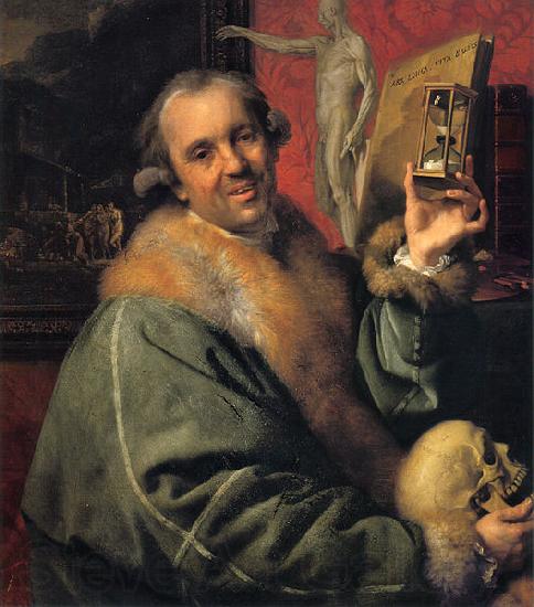 Johann Zoffany Self-portrait Norge oil painting art